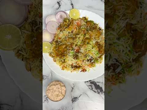 Restaurant Style Chicken Biryani🍛 #shorts #food #biryani #chicken #streetfood #asmrkitchenfood