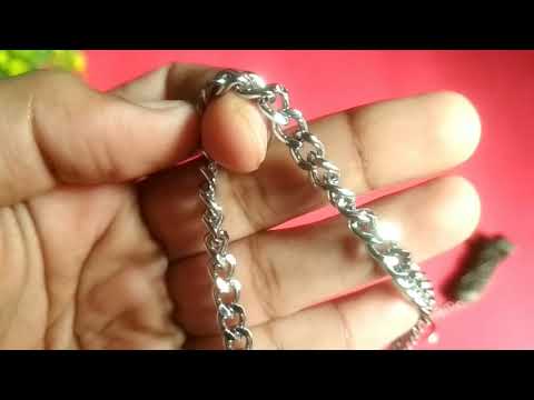 Jagsun Mens Sterling Silver Thick Chain 20 Inches Unboxing & First look l Buy From Flipkart l