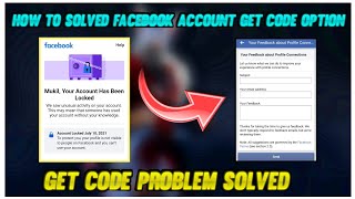 how To Solved Facebook account get Code Problem