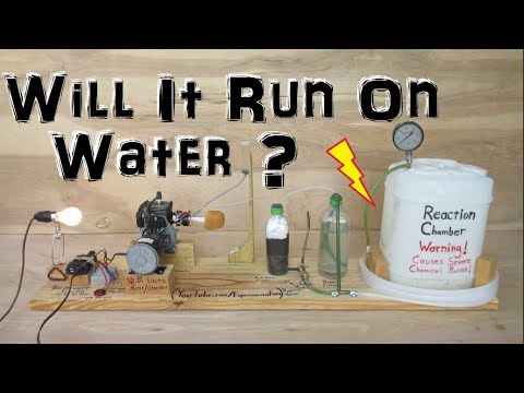 Homemade Generator that runs on Water and Aluminium (Experiment)