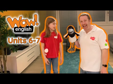 Wow English Orange | English with Steve and Maggie | Units 6-7 | Wattsenglish