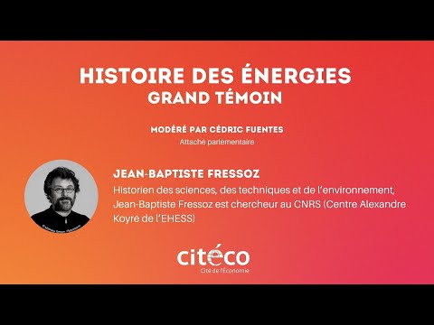 Conférence "Histoire des énergies" - 25/03/2023