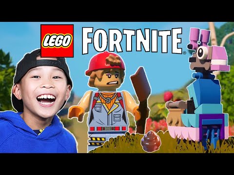 KAVEN Tries to Survive the New LEGO FORTNiTE! Game Mode