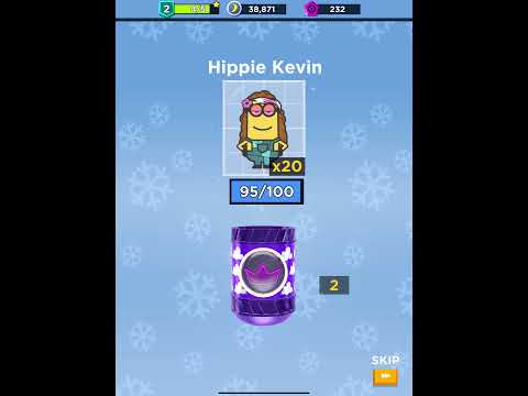 Minion Rush Legendary Striker from Loot Box opening!