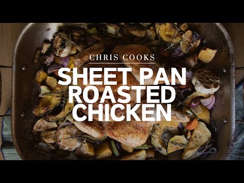 One-Pan Roasted Chicken & Vegetables