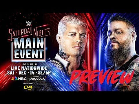 WWE SATURDAY NIGHT'S MAIN EVENT 2024 (& Locker Room Leaders In WWE) : GET HYPED