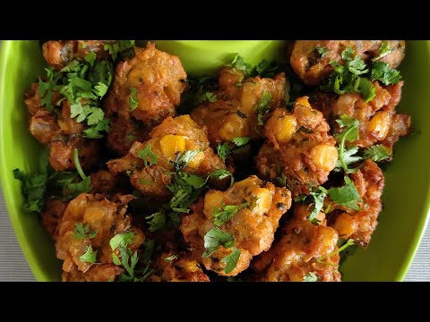 Crispy corn Bhajiya | Sweet Corn Bhajiya | Corn Pakoda Recipe | globalbawarchi