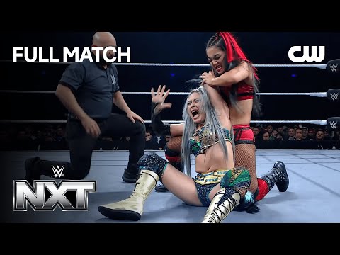 FULL MATCH: NXT Championship: Giulia vs. Roxanne Perez | WWE NXT | The CW