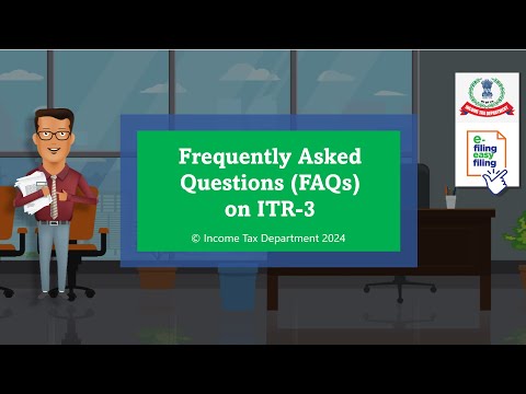 Frequently Asked Questions (FAQs)  on ITR-3