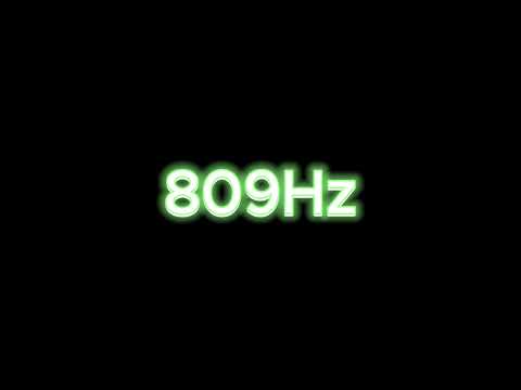 809Hz Tone Test: Speaker and & Headphone Frequency Response Test