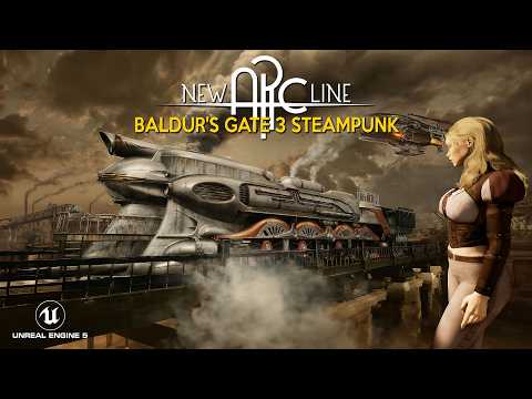 NEW ARC LINE Early Access Gameplay | Steampunk RPG like BALDUR'S GATE 3 in Unreal Engine 5