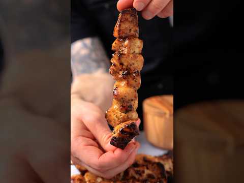 Lemon Pepper Chicken Skewers