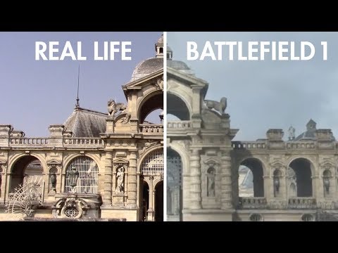 I visited a Battlefield Map in Real Life -  Battlefield 1 -  Château de Chantilly