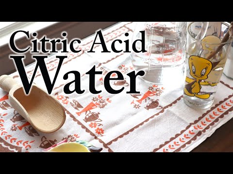 CitricAcid + VitaminC Water, ASMR, Health, Bible