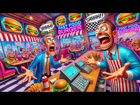 Insanely Chaotic Fast Food Simulation Game! | Fast Food Simulator