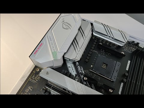 ASUS ROG Strix B550-A Gaming Motherboard Unboxing