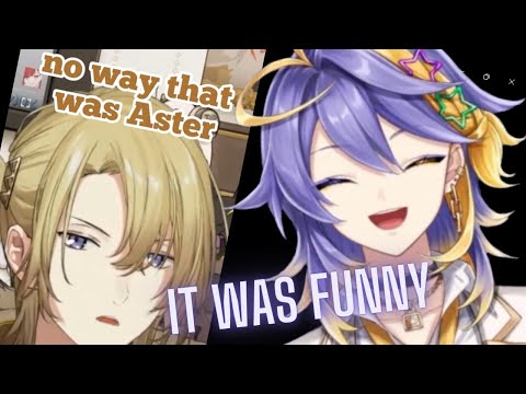 Aster saw Luca's reaction to his deep voice + plans to do deep voice asmr [💫aster arcadia]