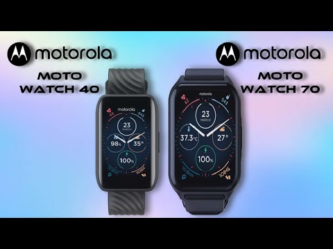 Motorola Moto Watch 40 vs Motorola Moto Watch 70