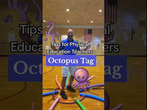 Octopus Tag!🐙 Instant classic for any PE program! #physicaleducation #physed #pe #shorts