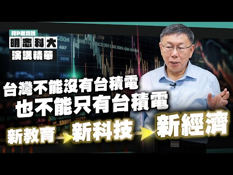 台灣不能沒有台積電 也不能只有台積電｜新教育 新科技 新經濟