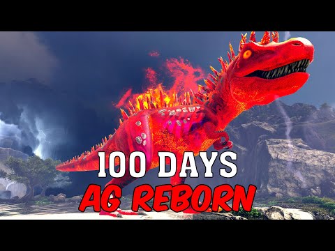 I Have 100 Days To Beat Ark Annunaki Genesis Reborn... Ark's First Mod!