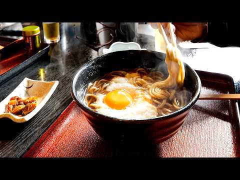 “Juwari Soba is the Best!” Inside a Charming Family-Run Soba Noodle Shop丨Japanese Soba Noodles