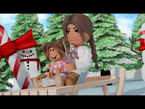 TAKING MY FAMILY TO WINTER WONDERLAND IN BLOXBURG! Roblox Roleplay