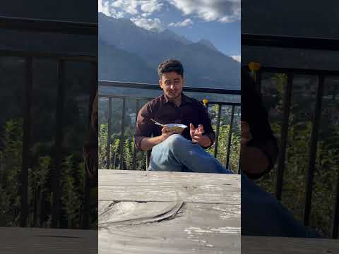 Pahado pr Maggie #foodieaboutfood #maggi #winter #manali #manalitrip #love #lol #funny