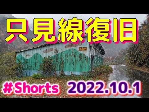 ⭐2022.10.1　災害から11年、只見線が復旧！！　#shorts