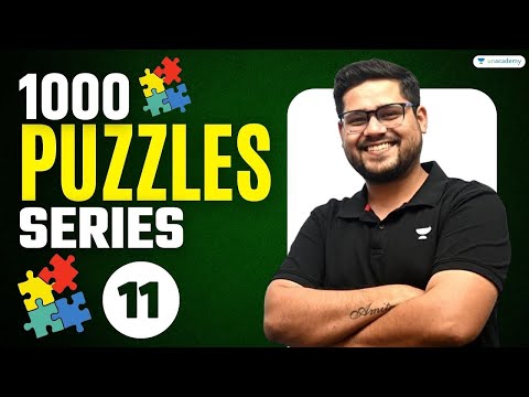 (Class-11) 1000 Puzzle Series | Reasoning For Bank Exams 2023 | Ankush Lamba | Bank Pro