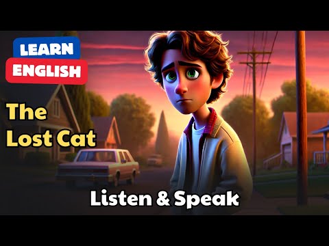 The Lost Cat | Improve Your English | English Listening Skills - English Speaking Practice