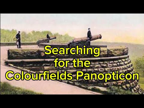 Searching for the Colourfields Panopticon. The Cannon Battery in Corporation Park, Blackburn