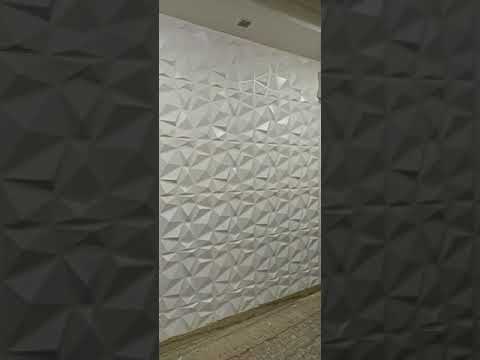 PVC WALL PANELS 3D PRINT NEW DESIGN  #shorts