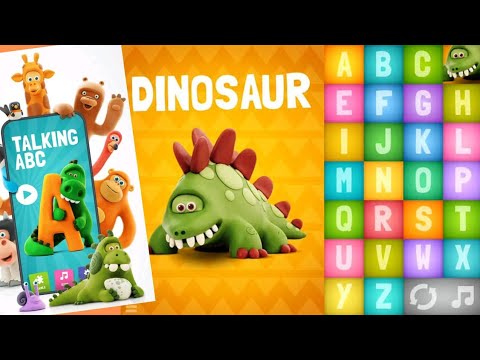 Talking ABC ZOO Teach The Alphabet And Song. learn letters from A to Z Plasticine Alphabet