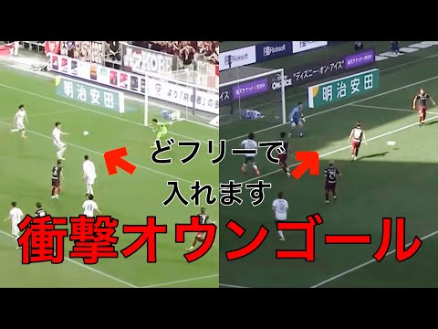 【衝撃】2024J1前半戦　オウンゴール選手全ゴール集