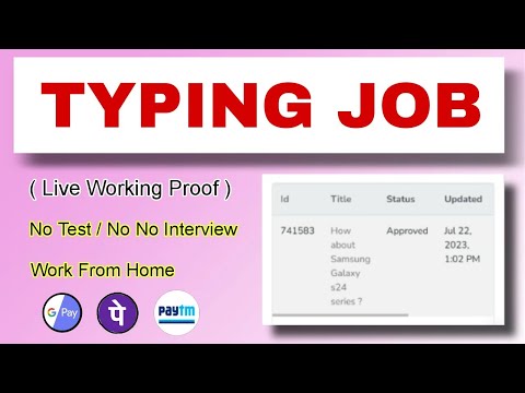 🤑 TYPING JOB 💰 Earn : Rs 80 / Page • GPay, Phonepe, Paytm 💎 Live Working Proof @FrozenReel