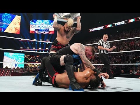 Kevin Owens & Randy Orton vs Solo Sikoa & Tama Tonga Full Match - WWE Backlash 2024