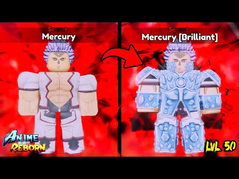 MERCURY [BRILLIANT] LVL 50 SECRET UNIT SHOWCASE - ANIME REBORN