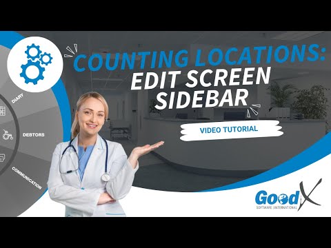 GoodX Web Tutorial - Counting Locations: Edit Screen Sidebar