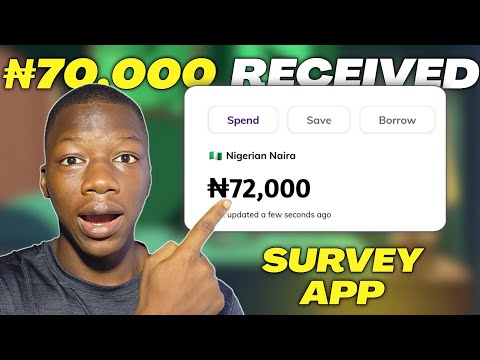 This FREE APP will pay you ₦70,000 Naira (survey app) - Make free money online in 2024