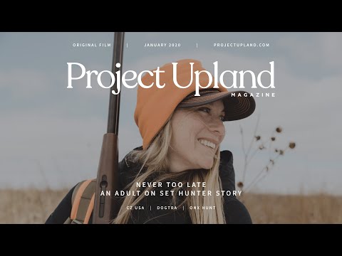 An Adult Onset Hunter Story - Quail Hunting Nebraska - Never Too Late