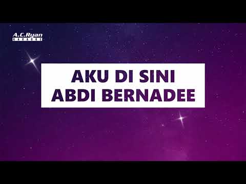 Aku Di Sini - Andi Bernadee (Karaoke)