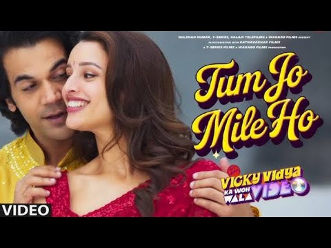 Tum Jo Mile Ho |Rajkumar Rao | Tripti dimari | Vishal Mishra | New Song l Bollywood Hindi Song|