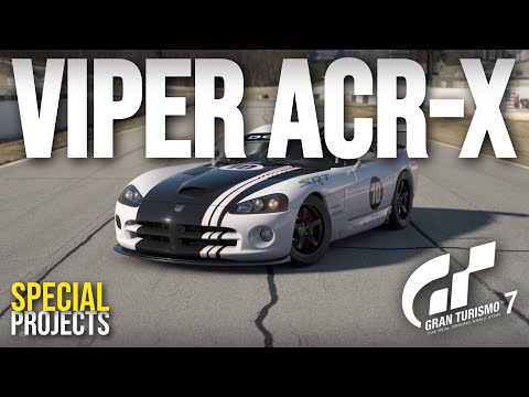 GT7 | Dodge Viper SRT10 ACR-X Tune Setup | Special Projects