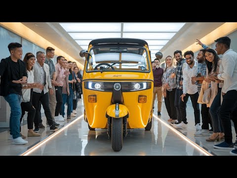 "2025 Bajaj RE Auto Rickshaw: Next-Gen Comfort, Efficiency, and Style!"