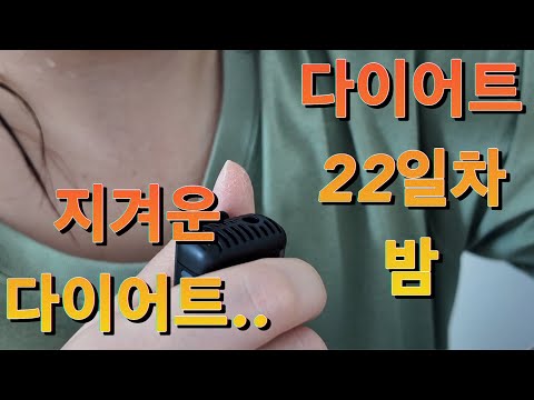 다이어트 정복중 21-22일차 고도비만 다이어트 브이로그 super morbildy  obese diet vlog