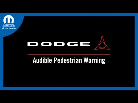 Audible Pedestrian Warning System | How To | 2025 Dodge Charger EV