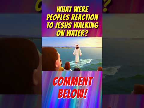 How Did People React To Jesus Walking On Water? #jesus #walkonwater #minimax #hailuoai #familyguy