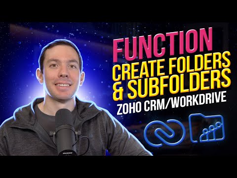 Zoho CRM Function: Create folders and subfolders in WorkDrive