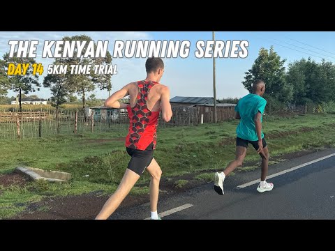 The Running Hub in Kenya - Day 14 - Moiben Road 5km Time Trial